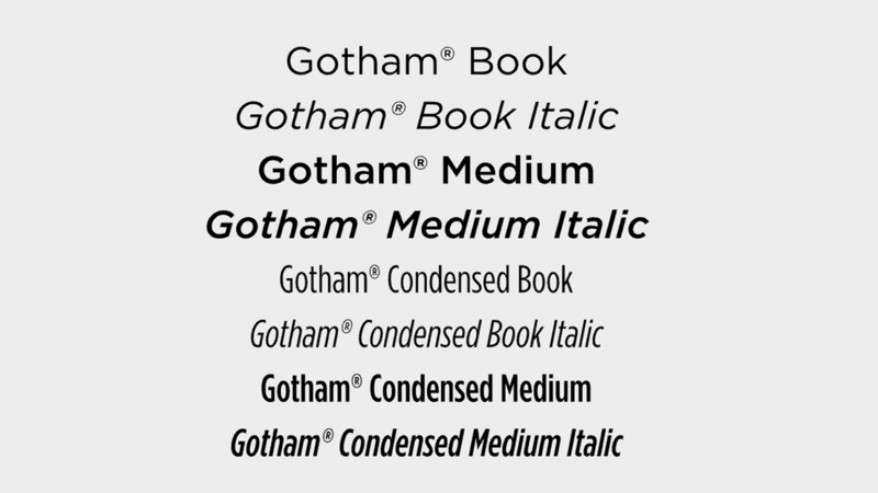 Gotham used by the Obama Foundation.